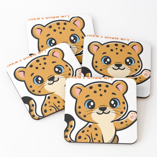 Item preview, Funny Cute Leopard – I’ll Eat You When I Grow Up designed and sold by Sem34.