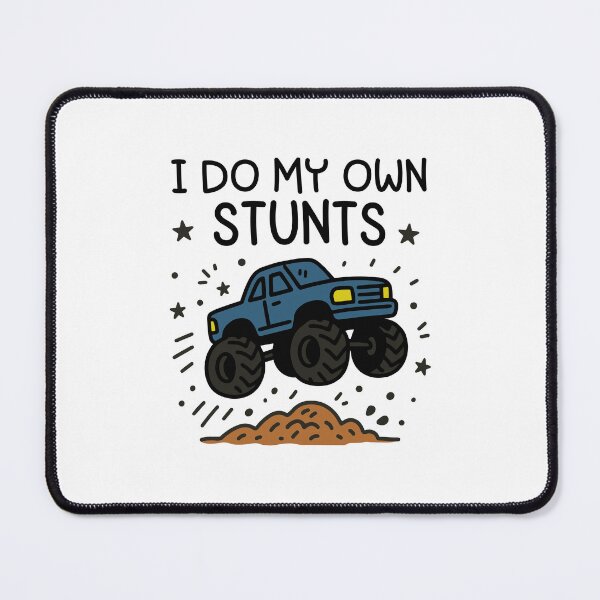 Item preview, I Do My Own Stunts - Funny Monster Truck Boy Injury Gift designed and sold by gunaone-design.