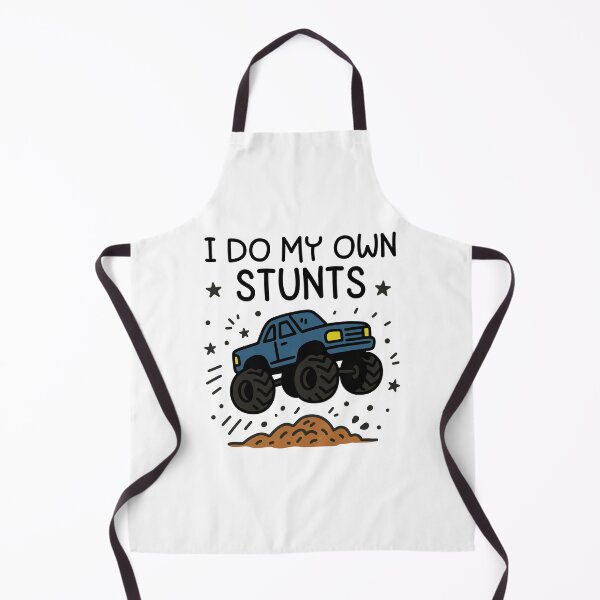 Item preview, I Do My Own Stunts - Funny Monster Truck Boy Injury Gift designed and sold by gunaone-design.