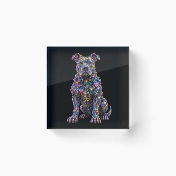 Item preview, Bismuth Pitbull designed and sold by AbstractAnom.