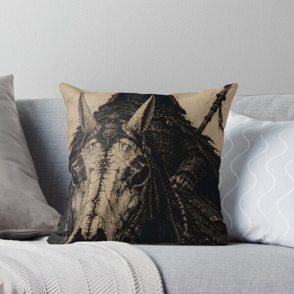 Item preview, Dark Samurai Art - Undead Rider on a Skeletal Horse designed and sold by MouradStudio.