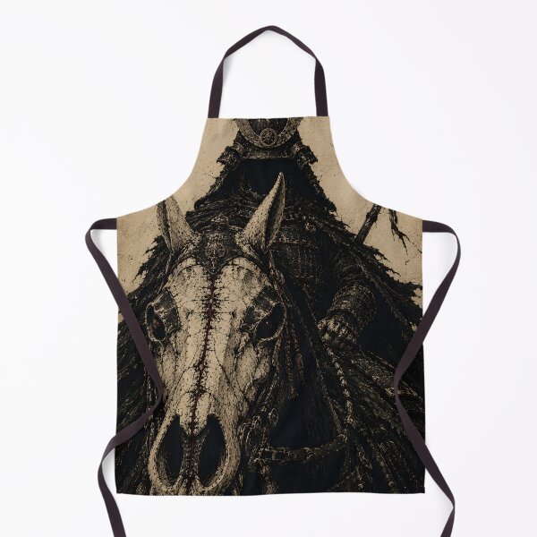 Item preview, Dark Samurai Art - Undead Rider on a Skeletal Horse designed and sold by MouradStudio.