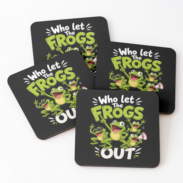 Item preview, Who let The Frogs Out  designed and sold by TheEndDesign.