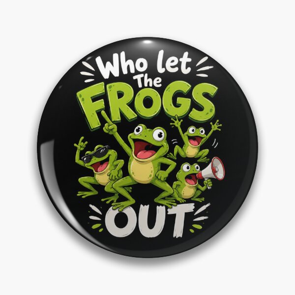 Item preview, Who let The Frogs Out  designed and sold by TheEndDesign.