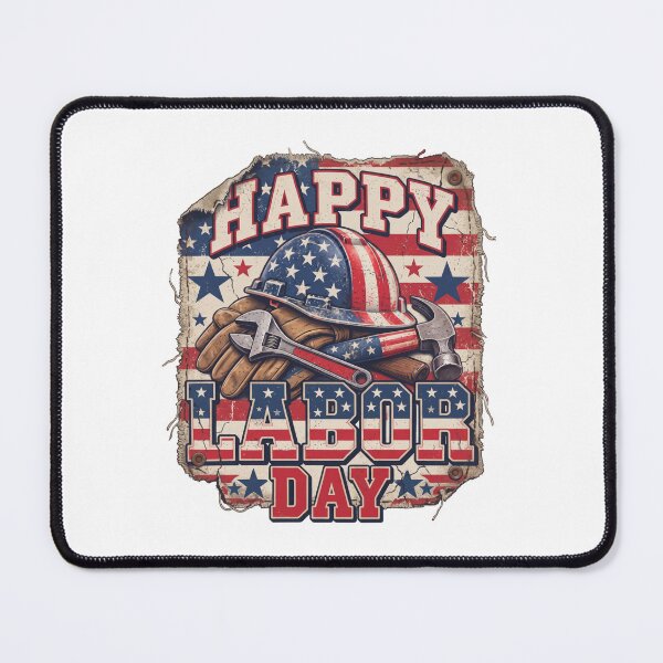 Item preview, Labor Day Gift Shirt For Dad - Patriotic Hard Hat Tool Tee designed and sold by relso.