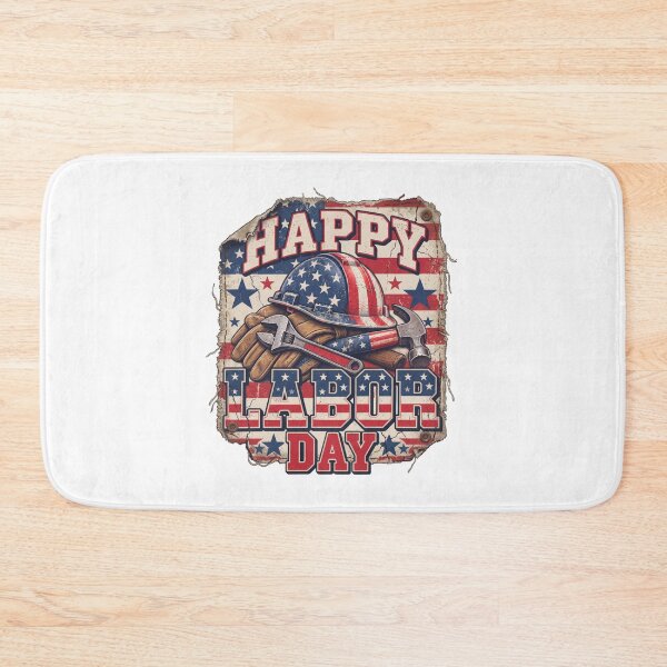 Item preview, Labor Day Gift Shirt For Dad - Patriotic Hard Hat Tool Tee designed and sold by relso.