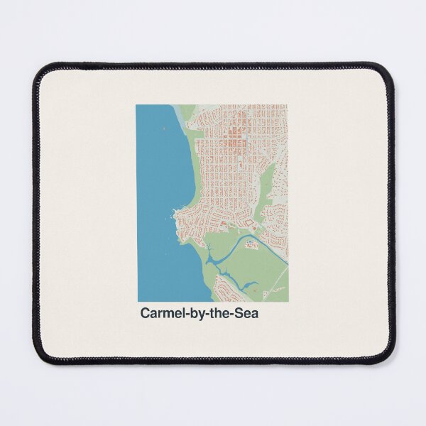 Item preview, Carmel-by-the-Sea Minimalistic Map Art designed and sold by MapsNerd.