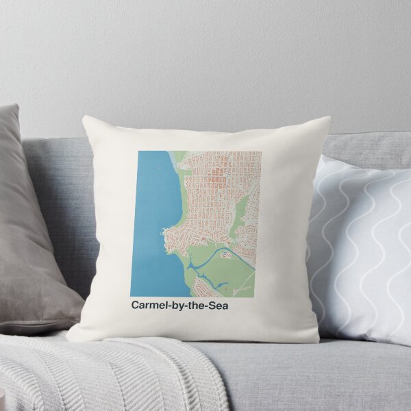 Item preview, Carmel-by-the-Sea Minimalistic Map Art designed and sold by MapsNerd.