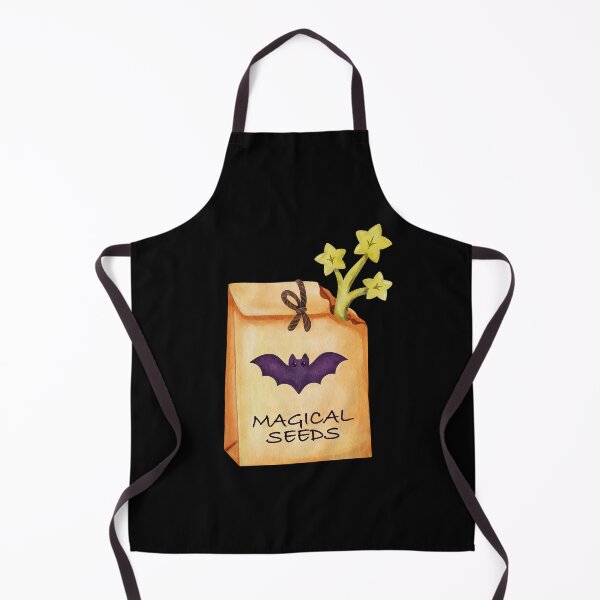 Item preview, Magical Seeds Paper Bag Spooky Bat Watercolor Clipart designed and sold by ArtTinulyaOk.
