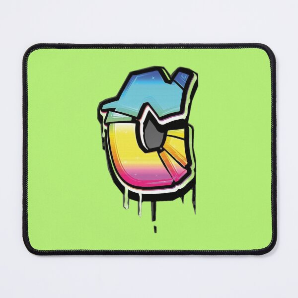 Item preview, Colorful Graffiti Letter R – Retro Street Art Design designed and sold by aloksahu123.