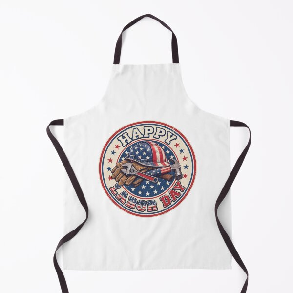 Item preview, Blue Collar Labor Day Shirt - American Flag Worker Badge Tee designed and sold by relso.