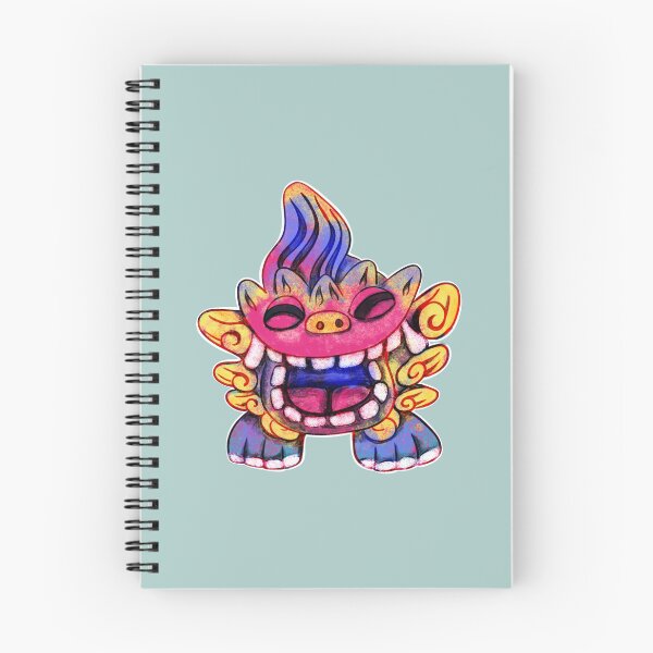 Item preview, Silly Okinawa Japan Shisa Statue Artwork in Bright Neon | Summer Island Vibes designed and sold by kawaicherrypi.