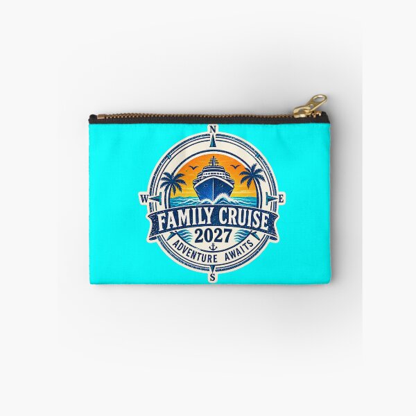 Item preview, TRAVEL COLLECTION - FAMILY CRUISE - PASSPORT - IMMIGRATION STAMP - HOTEL STICKER TAG • 2027 - ADVENTURE AWAITS v3 designed and sold by WheelieGdArt.