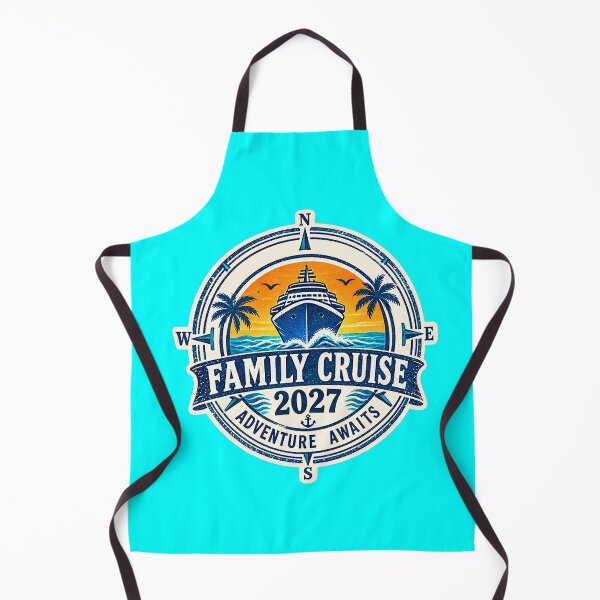 Item preview, TRAVEL COLLECTION - FAMILY CRUISE - PASSPORT - IMMIGRATION STAMP - HOTEL STICKER TAG • 2027 - ADVENTURE AWAITS v3 designed and sold by WheelieGdArt.