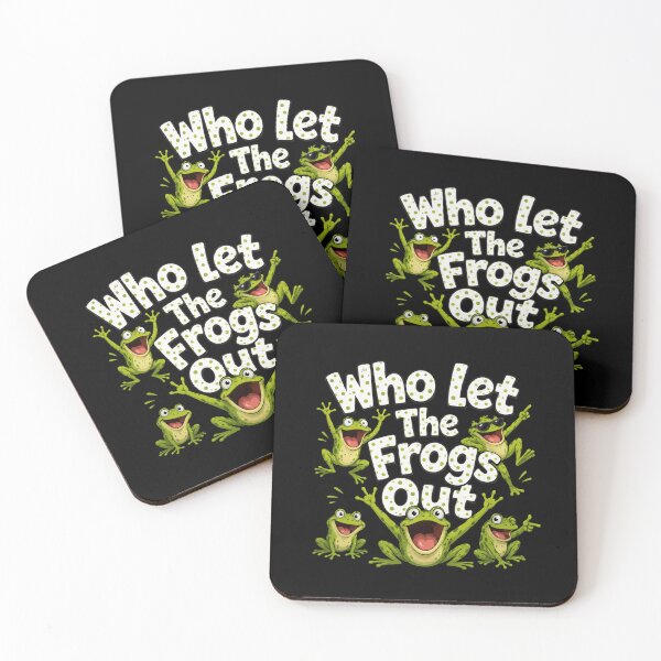 Item preview, Who let The Frogs Out  designed and sold by TheEndDesign.