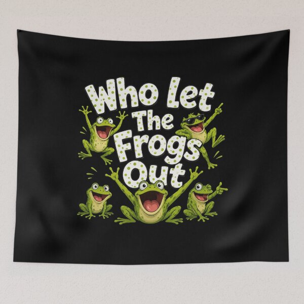Item preview, Who let The Frogs Out  designed and sold by TheEndDesign.