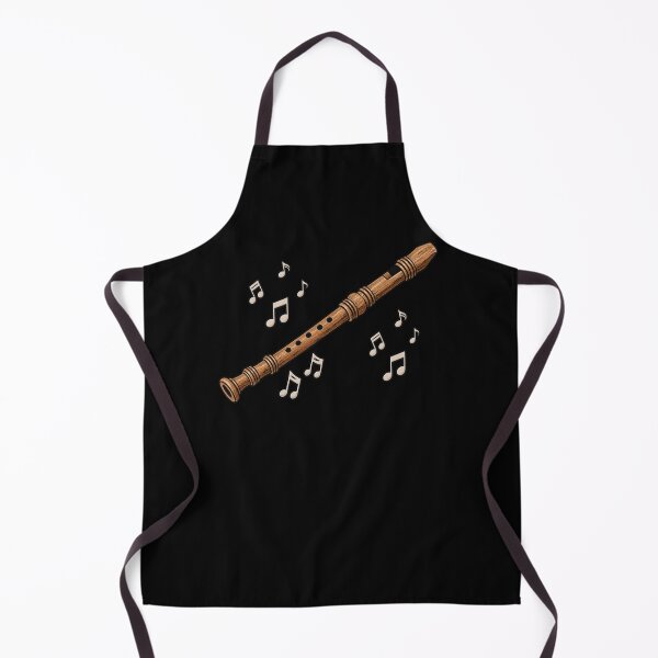 Item preview, Wooden Recorder Music Notes designed and sold by dRaBaBdesign.