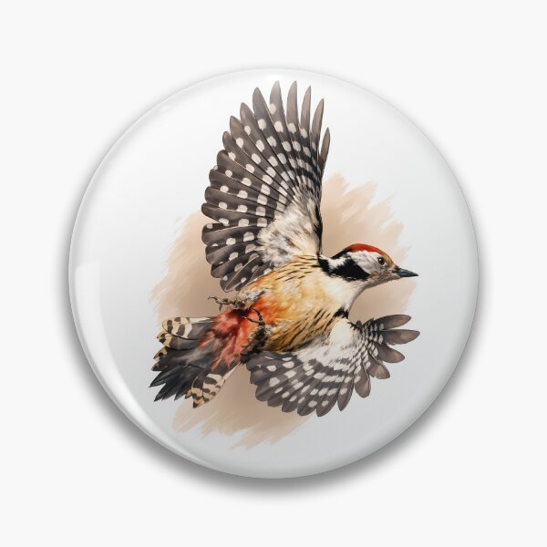 Item preview, Middle Spotted Woodpecker designed and sold by tomperys.