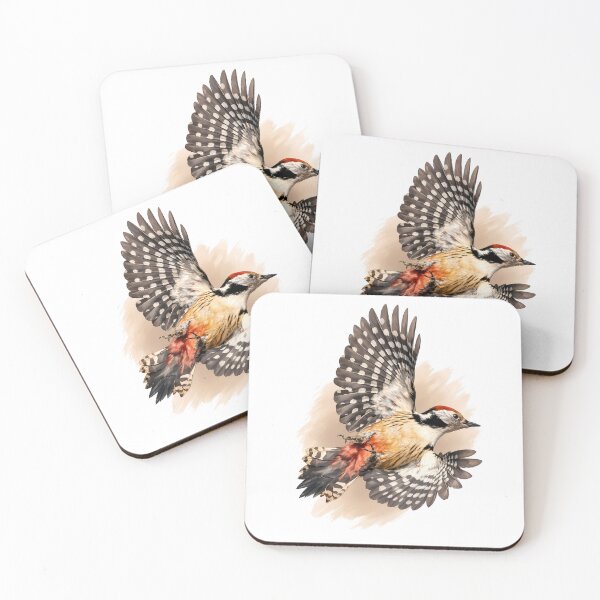 Item preview, Middle Spotted Woodpecker designed and sold by tomperys.