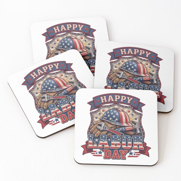 Item preview, American Flag Labor Day Shirt - Patriotic Summer Worker Tee designed and sold by relso.
