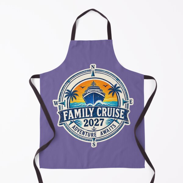 Item preview, TRAVEL COLLECTION - FAMILY CRUISE - PASSPORT - IMMIGRATION STAMP - HOTEL STICKER TAG • 2027 - ADVENTURE AWAITS v4 designed and sold by WheelieGdArt.