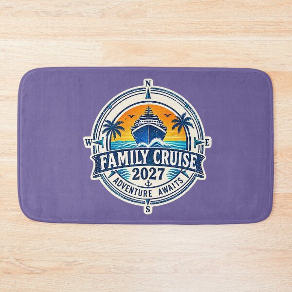Item preview, TRAVEL COLLECTION - FAMILY CRUISE - PASSPORT - IMMIGRATION STAMP - HOTEL STICKER TAG • 2027 - ADVENTURE AWAITS v4 designed and sold by WheelieGdArt.