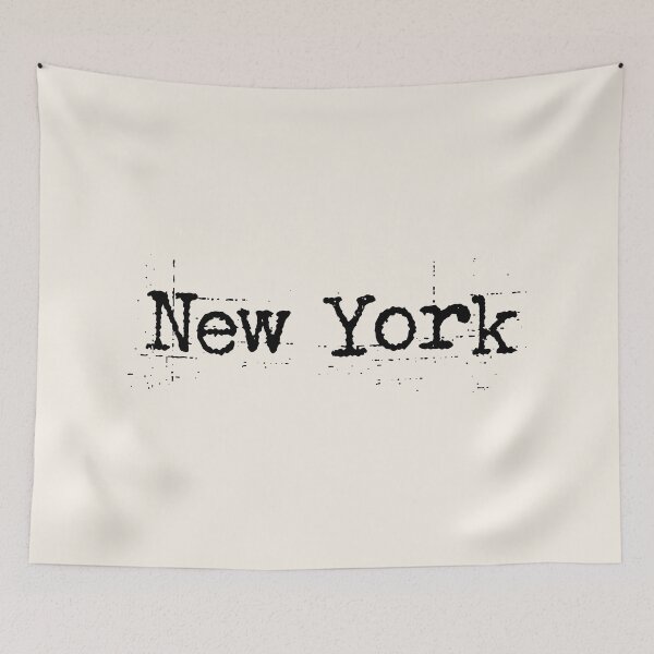 Item preview, New York City Vintage Minimalist Distressed Grunge Text designed and sold by FemmePod.