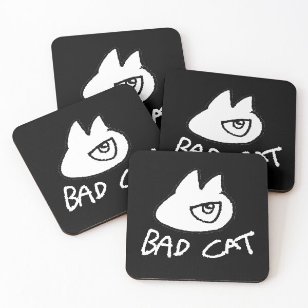 Item preview, BAD CAT (Mysterious Girlfriend X) (White text) designed and sold by HoffmanE.