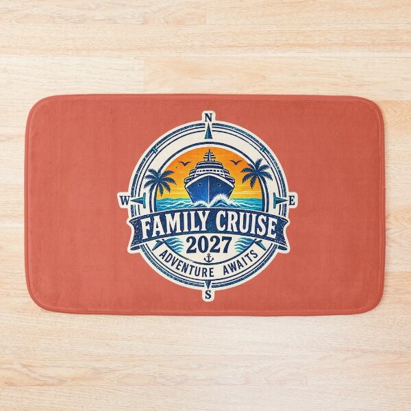 Item preview, TRAVEL COLLECTION - FAMILY CRUISE - PASSPORT - IMMIGRATION STAMP - HOTEL STICKER TAG • 2027 - ADVENTURE AWAITS v5 designed and sold by WheelieGdArt.