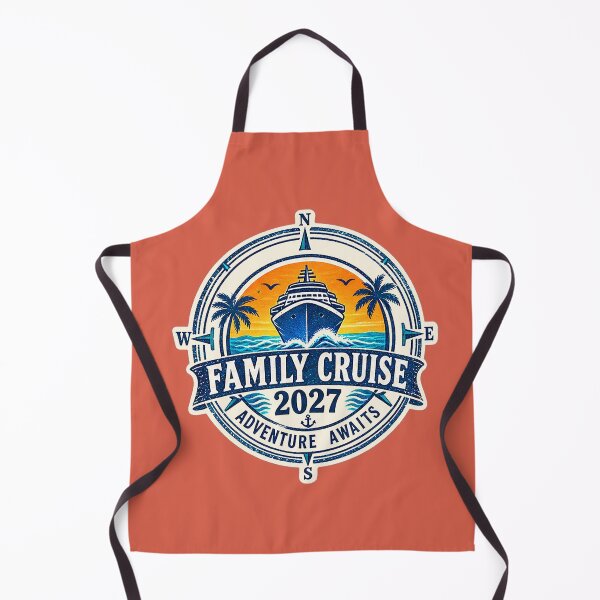 Item preview, TRAVEL COLLECTION - FAMILY CRUISE - PASSPORT - IMMIGRATION STAMP - HOTEL STICKER TAG • 2027 - ADVENTURE AWAITS v5 designed and sold by WheelieGdArt.