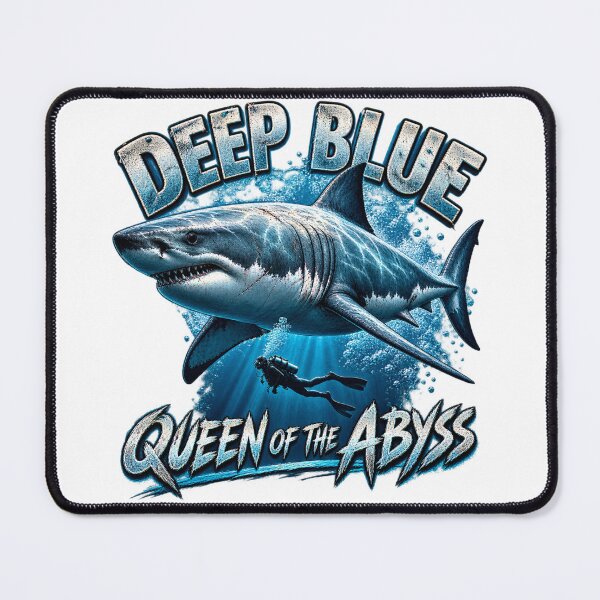 Item preview, Deep Blue – Queen of the Abyss designed and sold by GrizzAdams71.