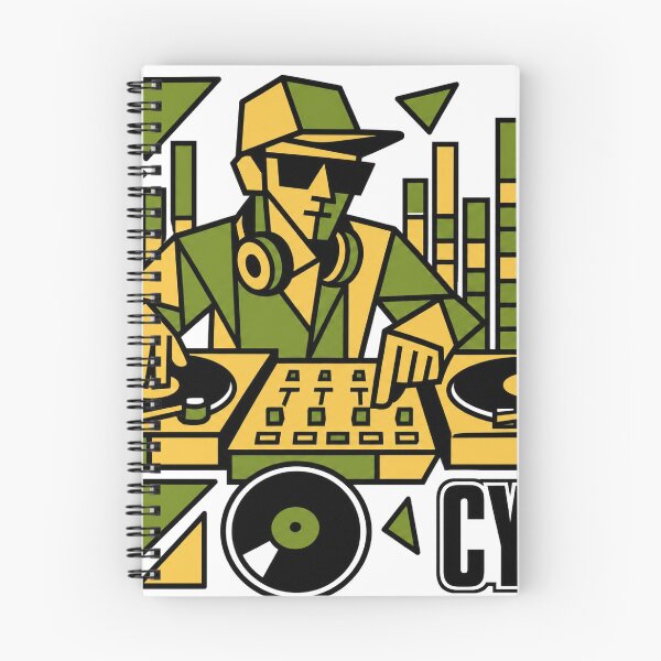 Item preview, Cypher DJ Pop Art Geometric Turntable 80s Hip Hop designed and sold by Art&Fun.