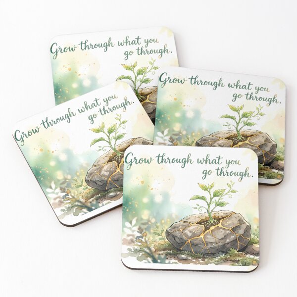 Item preview, Grow Throught What You Go Through designed and sold by ART ATTACK ZONE.