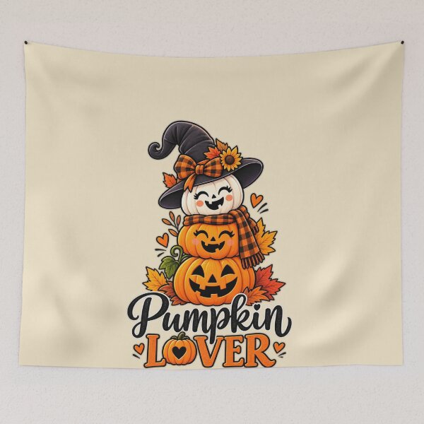 Item preview, Pumpkin Lover Halloween Cute Pumpkin Stack Gift Fall Style designed and sold by Corvoria.