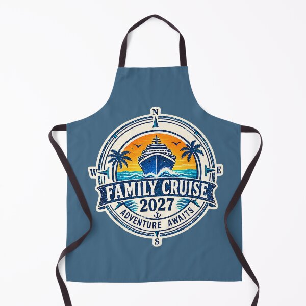 Item preview, TRAVEL COLLECTION - FAMILY CRUISE - PASSPORT - IMMIGRATION STAMP - HOTEL STICKER TAG • 2027 - ADVENTURE AWAITS v6 designed and sold by WheelieGdArt.