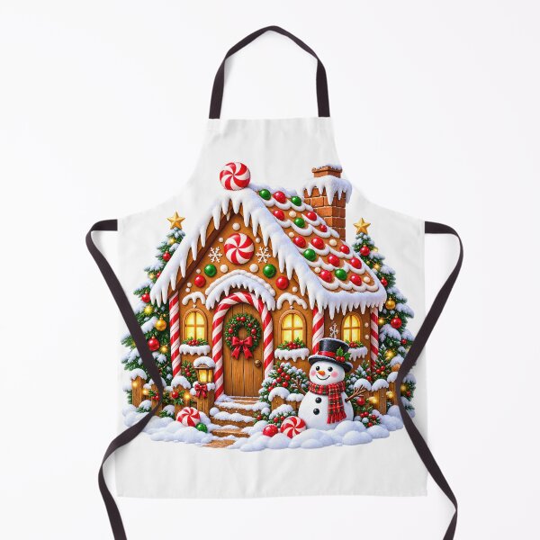 Item preview, Cozy Christmas Gingerbread House designed and sold by TinyWeird.