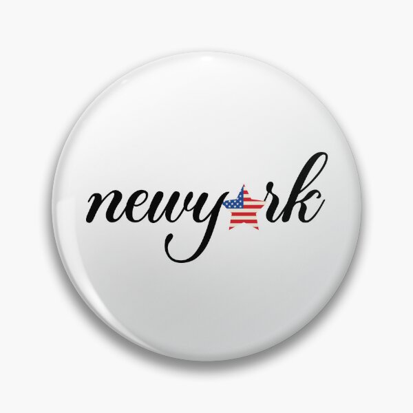 Item preview, New York City USA Flag Retro Minimalist Lettering designed and sold by FemmePod.