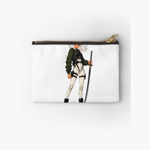 Item preview, Samurai Warrior Girl – Retro Cartoon Pin-Up designed and sold by  Hollow Moon Studios..