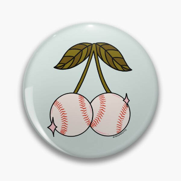 Item preview, Baseball Cherries designed and sold by doodlebymeg.