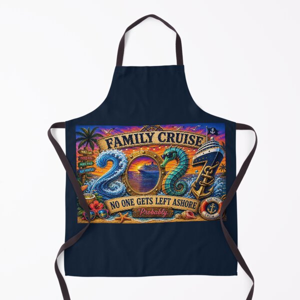 Item preview, TRAVEL COLLECTION - FAMILY CRUISE - 2027 - NO ONE GETS LEFT ASHORE - PROBABLY v2 designed and sold by WheelieGdArt.