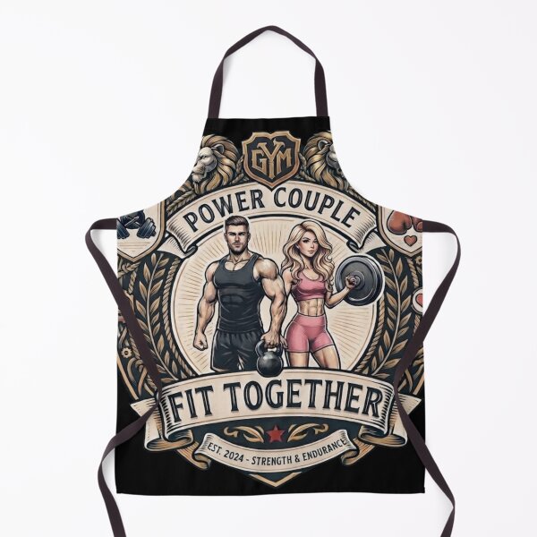 Aperçu de l'œuvre Design pour couples sportifs | Amoureux | Accro à la salle de sport | Vêtements de sport | Motivation | Fitness | Entraînement | T-shirt de sport | Sac | Citation sportive | Tenue de sport | Idée cadeau sport pour elle/lui créée et vendue par TeenLake.