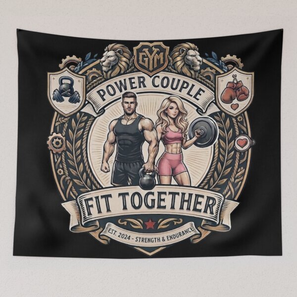 Item preview, GYM Couple Design | Lovers | Gym Rat | Gym Wear | Motivation | Fitness | Workout | Gym t shirt | Bag | Gym Quote | Gym Fit | Gym Outfit | Gym Gift For Her /Him designed and sold by TeenLake.