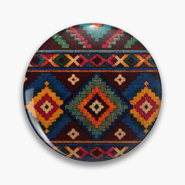 Item preview, Andean Vibrant Diamond Pattern Design designed and sold by LuisWorks.