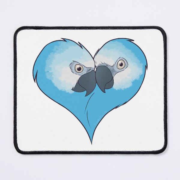Item preview, Spix’s Macaws designed and sold by Sonderdaisies.