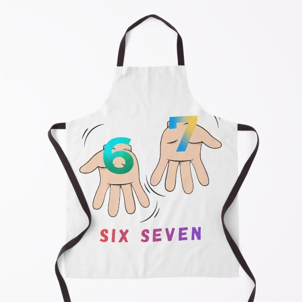 Item preview, Six Seven 67 Meme Streetwear Hand Sign - Light Edition designed and sold by JulSaMar03.