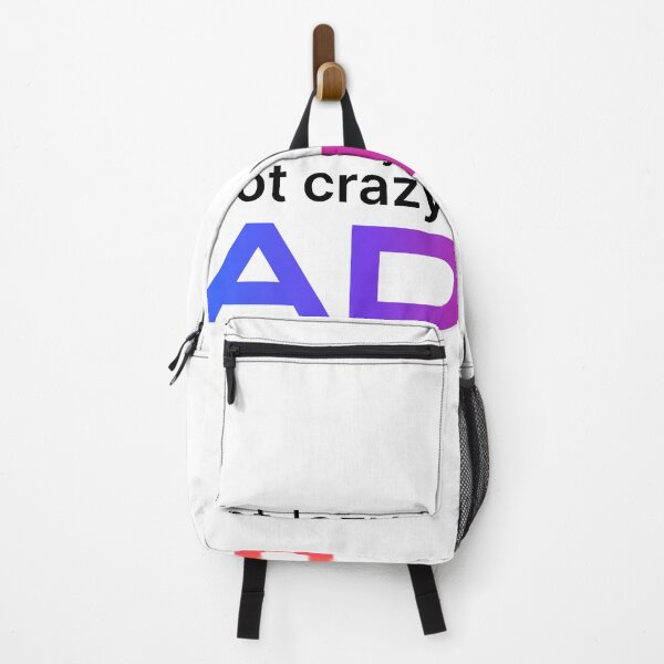 Item preview, Not Lazy Not Crazy ADHD - Neurodivergent Pride designed and sold by Misfitprint.