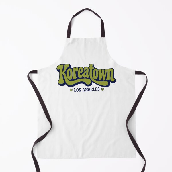 Item preview, Retro Koreatown Los Angeles 70s Groovy Typography Design designed and sold by julimarks.