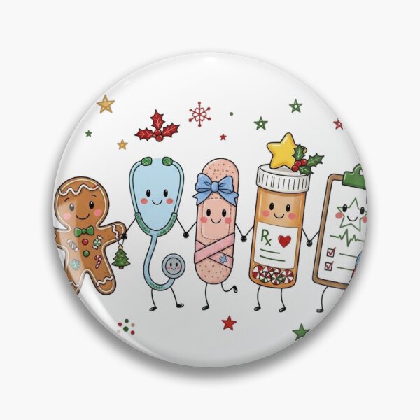 Item preview, Christmas Nurse Cute Medical Supplies Design designed and sold by Berkako.