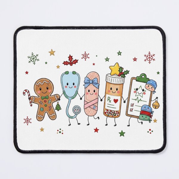 Item preview, Christmas Nurse Cute Medical Supplies Design designed and sold by Berkako.