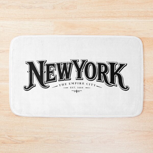 Item preview, New York Vintage Typography - Minimalist Empire City Design designed and sold by FemmePod.